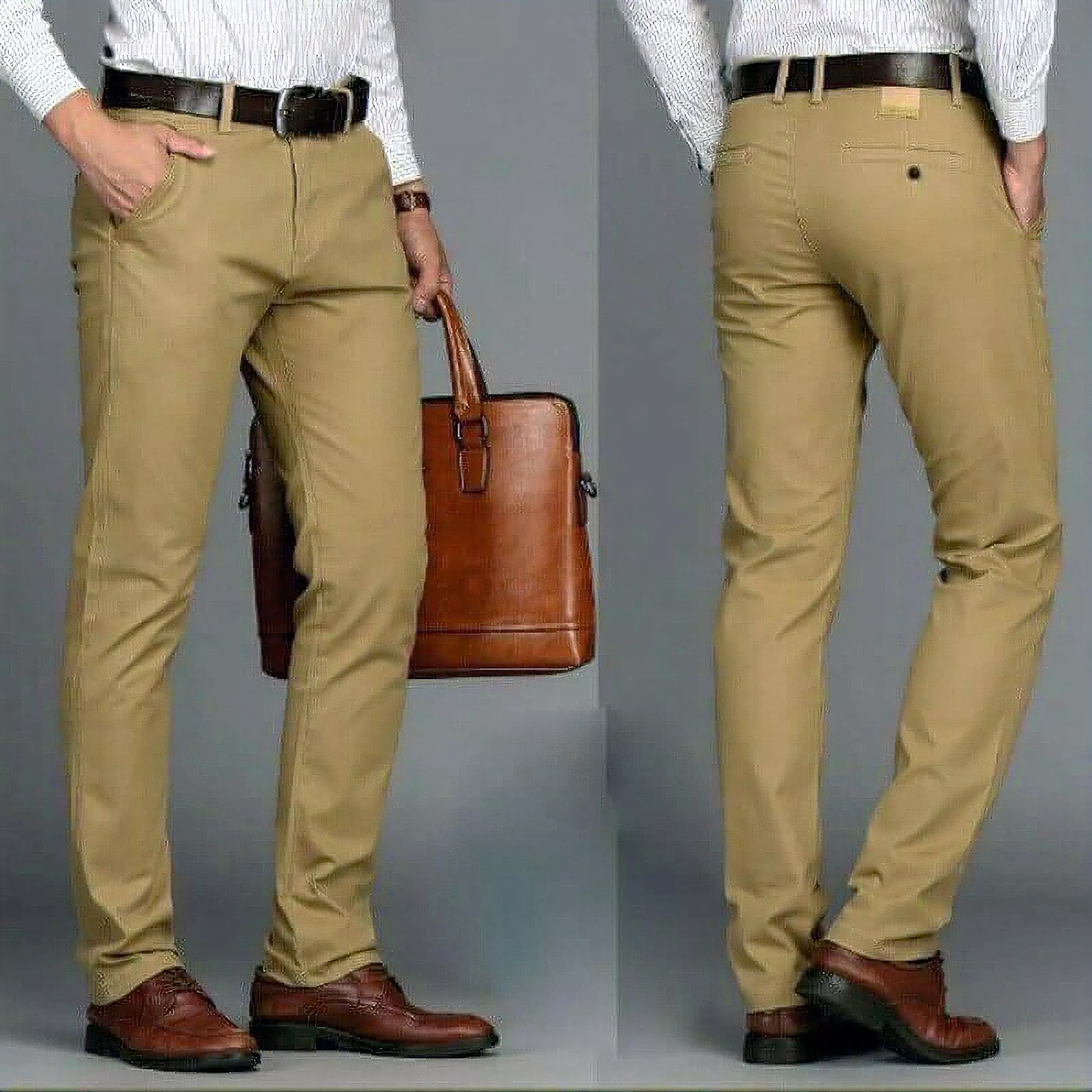 Cotton Stretched Gabardine Pant