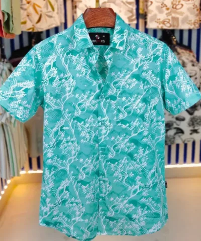 Half Sleeve Print Shirt
