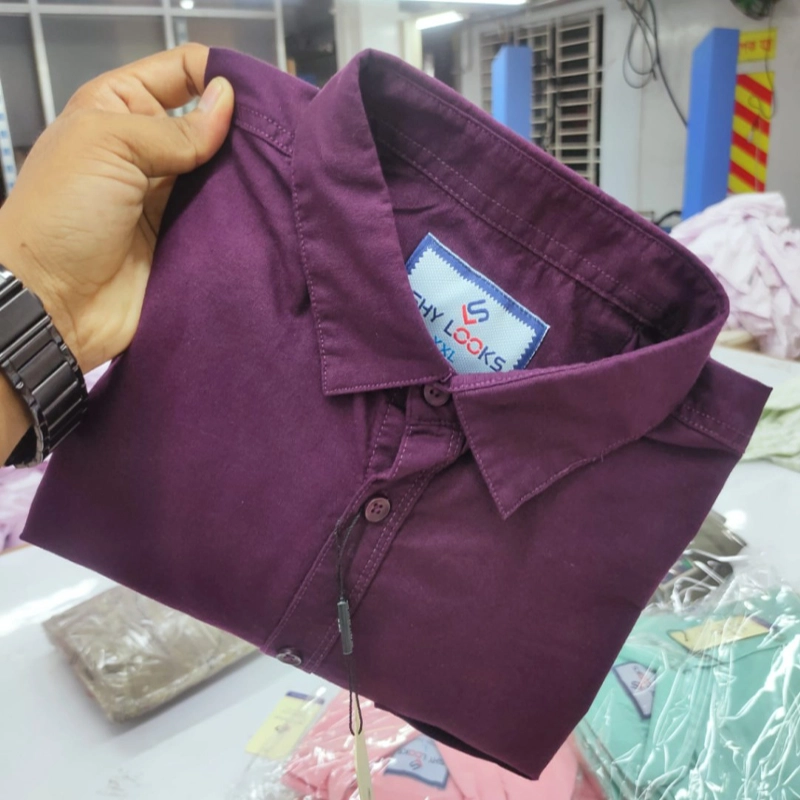 Premium Oxford Cotton Shirt for Stylish Comfort | shopio.com.bd | Shopio