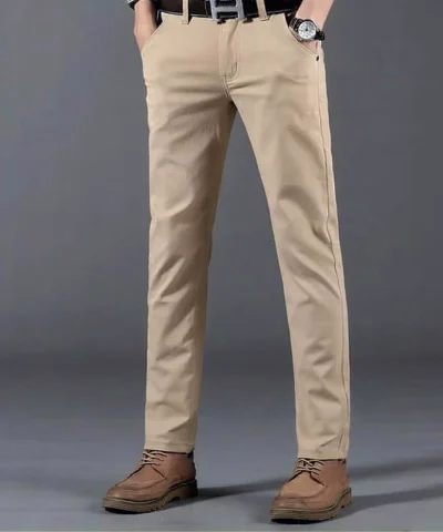 Cotton Stretched Gabardine Pant