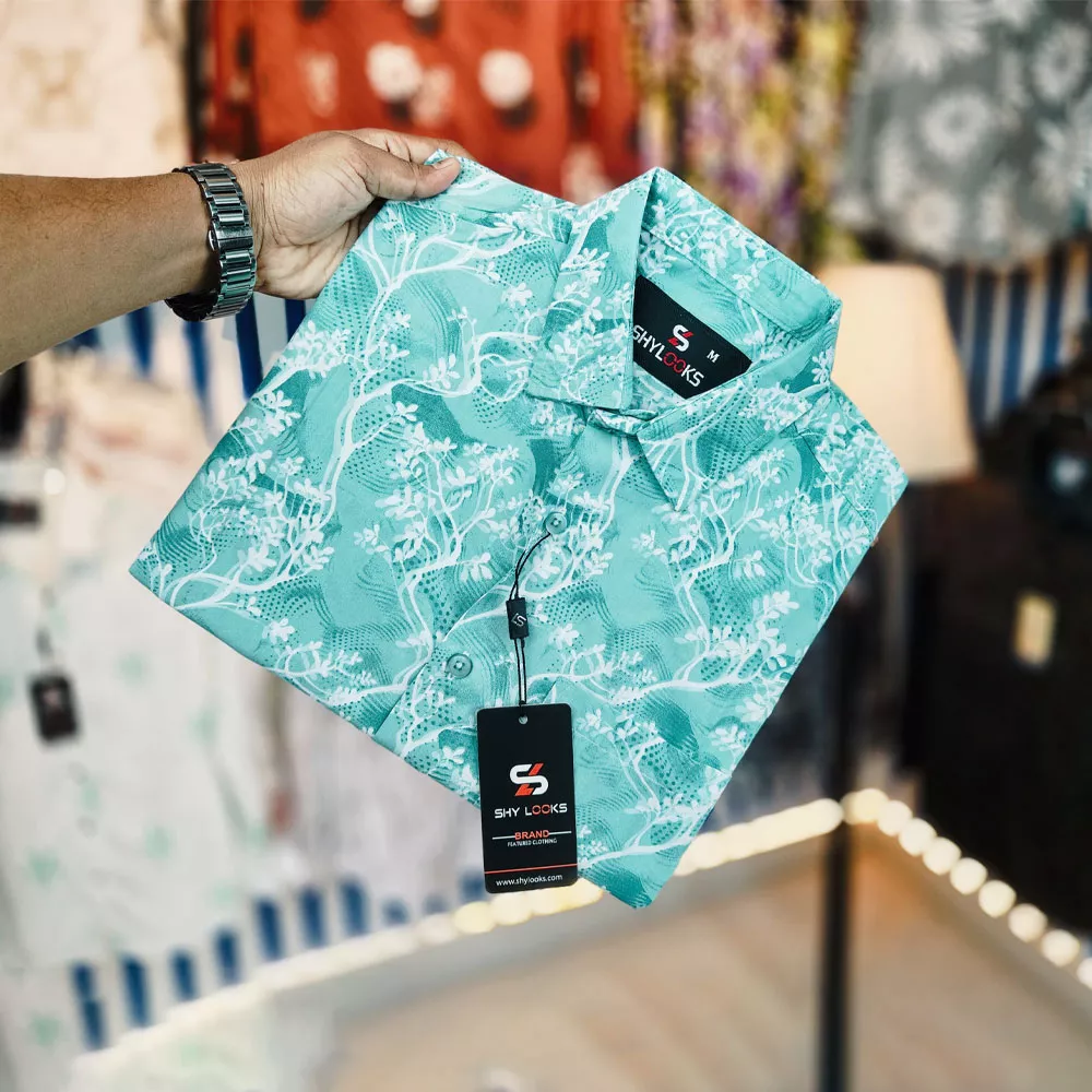 Half Sleeve Print Shirt