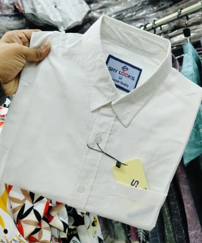 Premium Men’s Solid Shirt