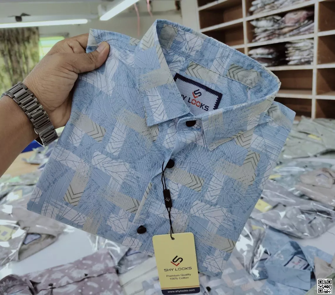 Pure Cotton full Sleeve Shirt