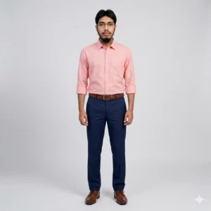 Shopio Premium Combo Set | Premium Men’s Solid Shirt | Stretched Gabardine Pant