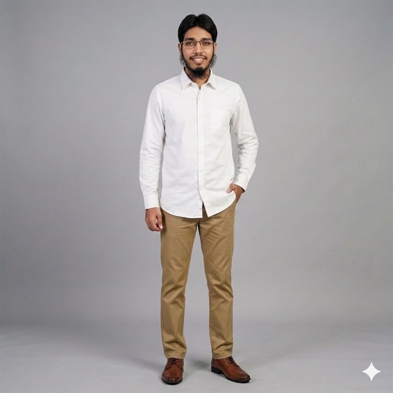 Shopio Premium Combo Set | Premium Men’s Solid Shirt | Stretched Gabardine Pant