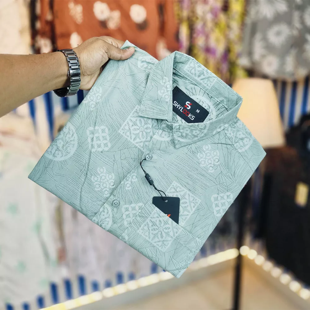 Half Sleeve Print Shirt