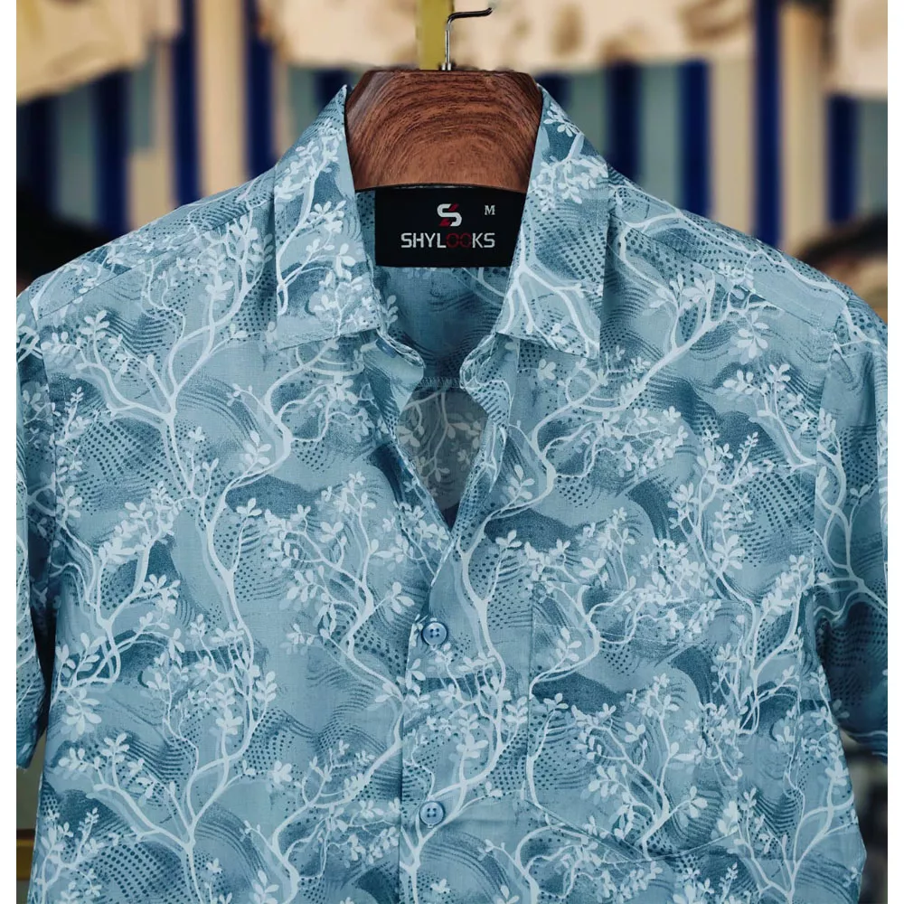 Half Sleeve Print Shirt