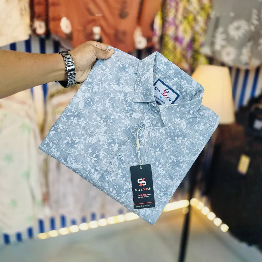 Half Sleeve Print Shirt