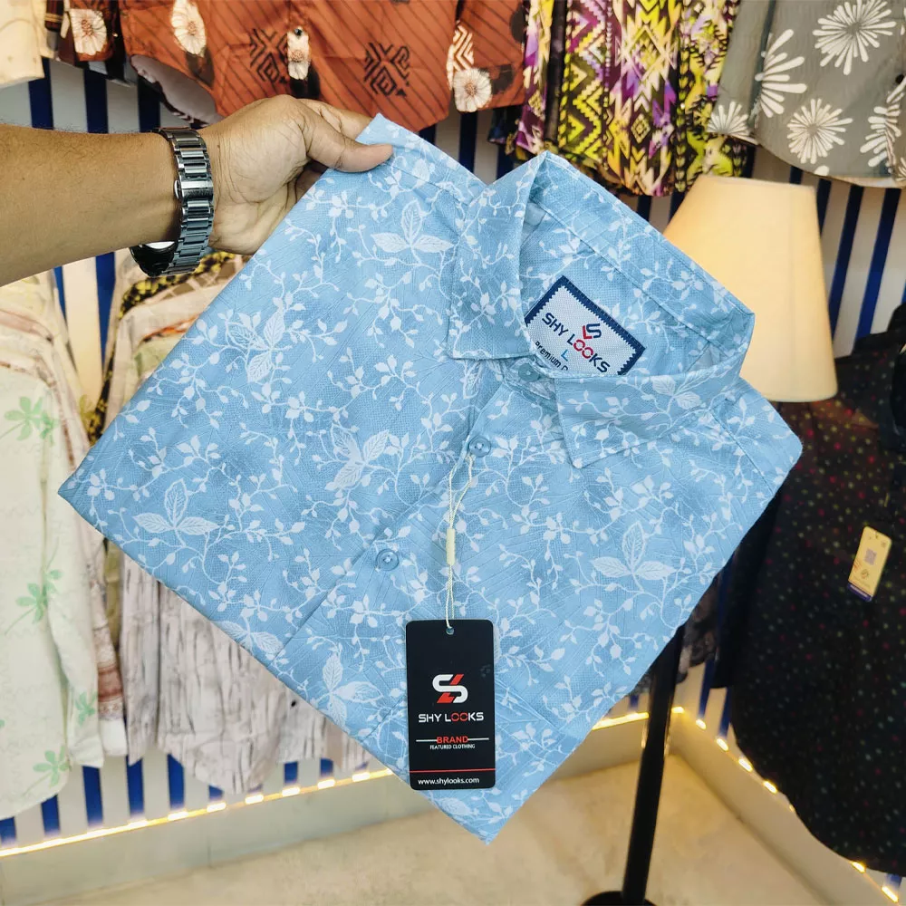 Half Sleeve Print Shirt